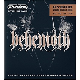 Dunlop Behemoth Hybrid Wound Nickel Bass Strings 50 - 105