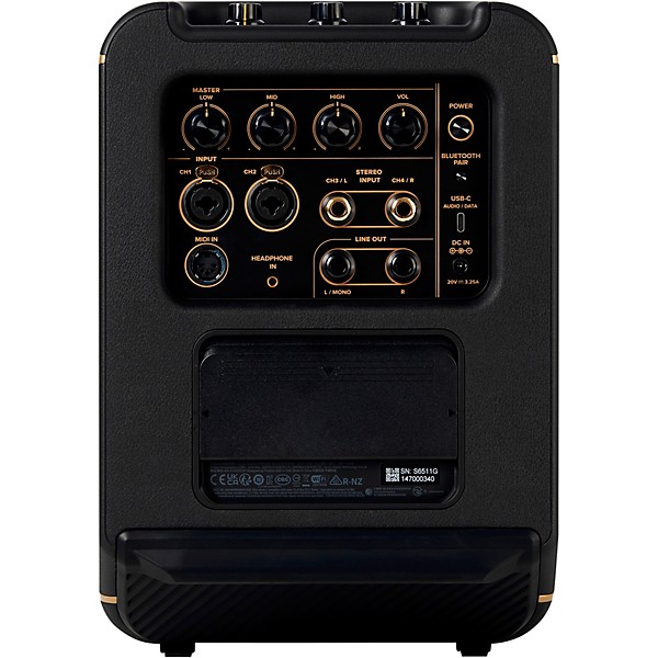 Positive Grid Spark EDGE Portable 4-Channel Smart Amp & PA Black