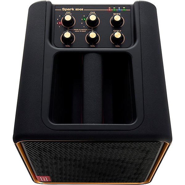 Positive Grid Spark EDGE Portable 4-Channel Smart Amp & PA Black