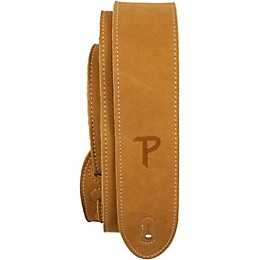 Perri's Suede Leather Guitar Strap Sandalwood 2 in.