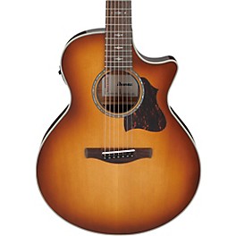 Ibanez AE3007FMH 7-String Grand Auditorium Acoustic-Electric Guitar Tobacco Edge Burst