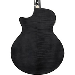 Ibanez AE170 Grand Auditorium Acoustic-Electric Guitar - Transparent Black