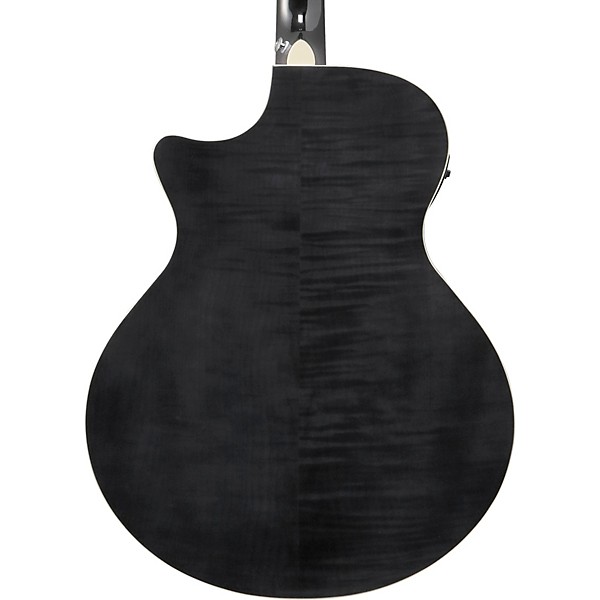 Ibanez AE170 Grand Auditorium Acoustic-Electric Guitar - Transparent Black