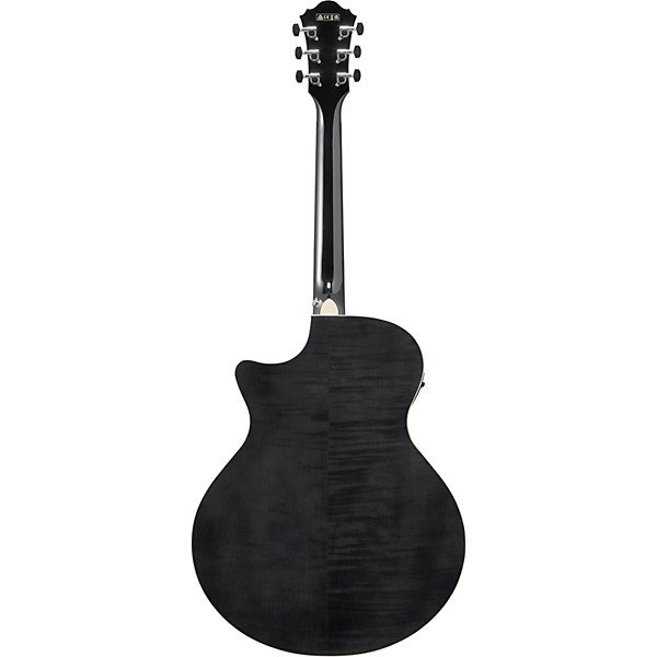 Ibanez AE170 Grand Auditorium Acoustic-Electric Guitar - Transparent Black