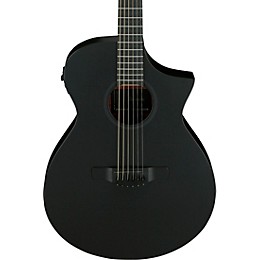 Ibanez AEWC621 Auditorium Acoustic-Electric Guitar Blackout Flat