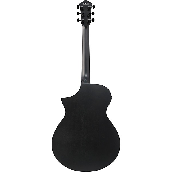 Ibanez AEWC621 Auditorium Acoustic-Electric Guitar Blackout Flat