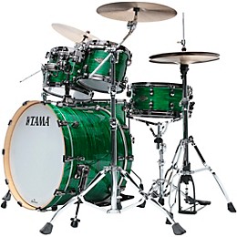TAMA Limited-Edition Starclassic Walnut/Birch 4-Piece Shell Pack With 22" Bass Drum Jade Silk