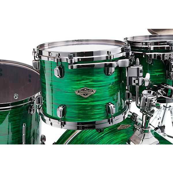 TAMA Limited-Edition Starclassic Walnut/Birch 4-Piece Shell Pack With 22" Bass Drum Jade Silk
