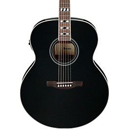 Ibanez AJ70M1E Jumbo Acoustic-Electric Guitar Black