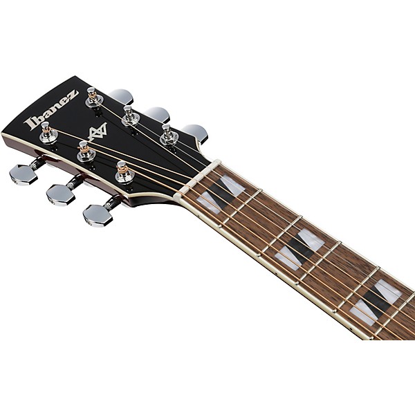 Ibanez AJ70M1E Jumbo Acoustic-Electric Guitar - Wine Red