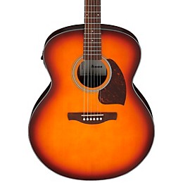 Ibanez PJ50E Jumbo Acoustic-Electric Guitar Vintage Amber Sunburst