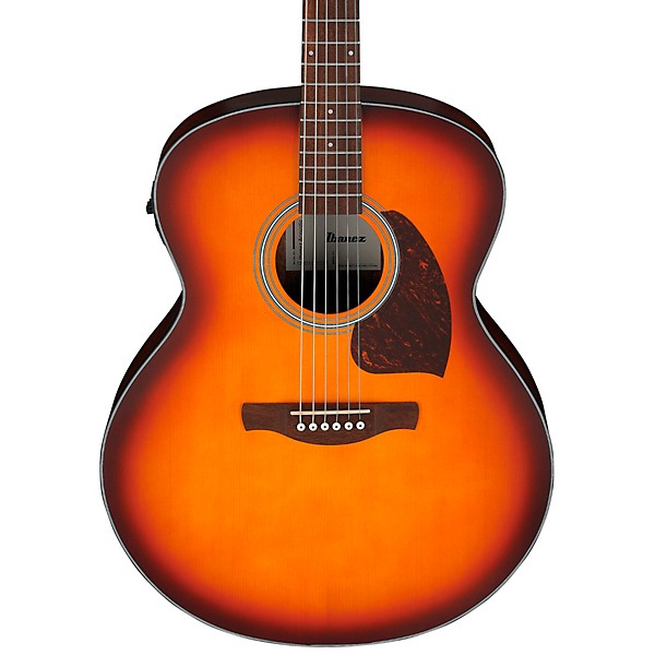 Ibanez PJ50E Jumbo Acoustic-Electric Guitar Vintage Amber Sunburst