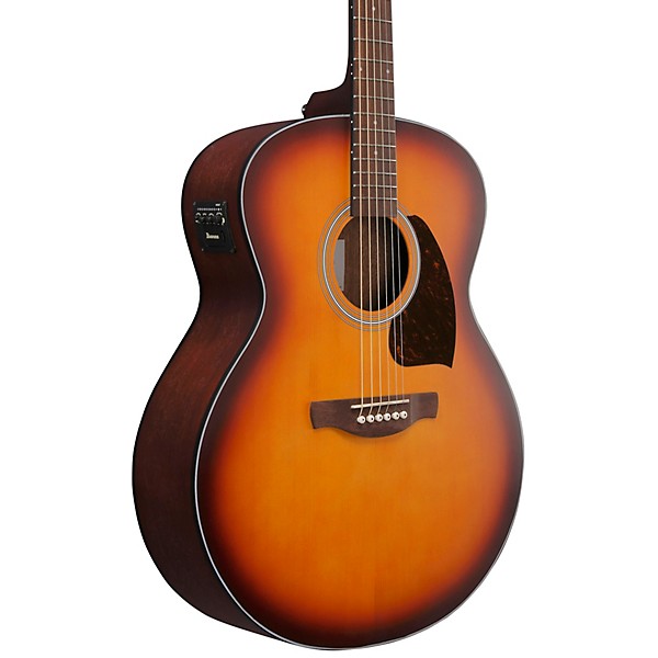 Ibanez PJ50E Jumbo Acoustic-Electric Guitar Vintage Amber Sunburst