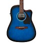 Ibanez PF50CE Dreadnought Acoustic-Electric Guitar Transparent Blue Burst thumbnail