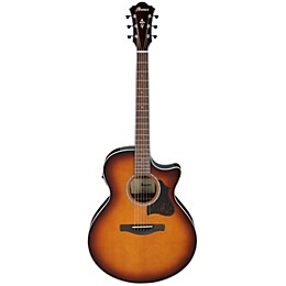 Ibanez AE160 Grand Auditorium Acoustic-Electric Guitar Vintage Mahogany Sunburst