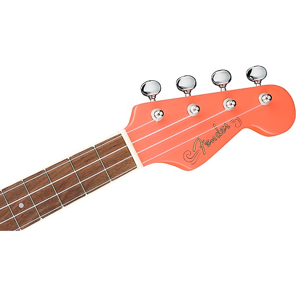 Fender Avalon Limited-Edition Tenor Ukulele Tahitian Coral