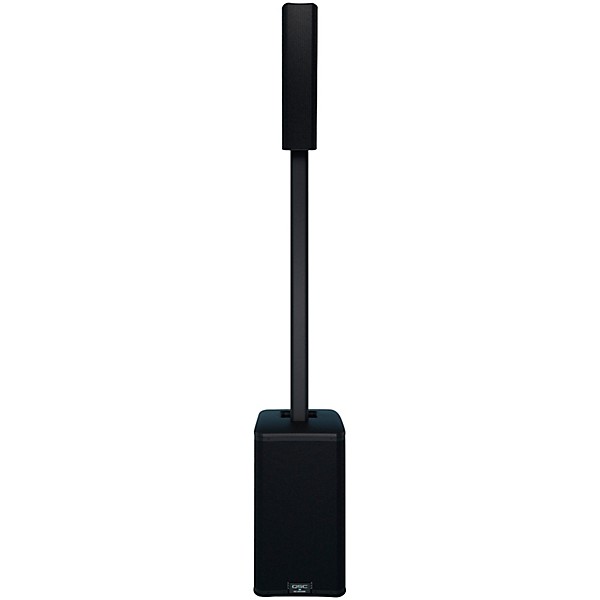 QSC KC12 Active 3-Way Column Loudspeaker, Black