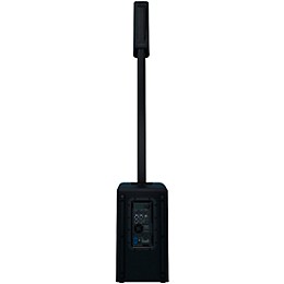 QSC KC12 Active 3-Way Column Loudspeaker, Black