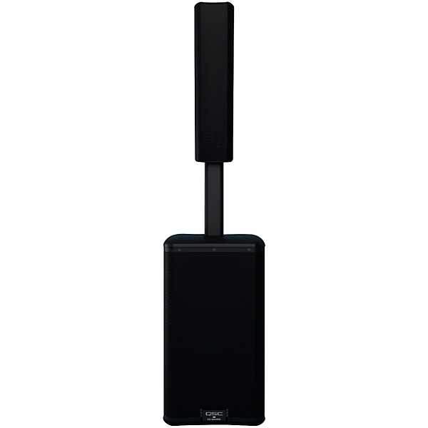 QSC KC12 Active 3-Way Column Loudspeaker, Black