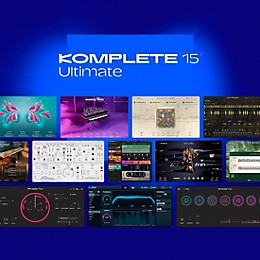 Native Instruments KOMPELTE 15 Ultimate Upgrade from KOMPLETE 8-15