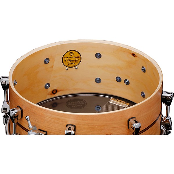 TAMA Starphonic Spruce Snare Drum 14 x 6 in. Satin Natural Spruce