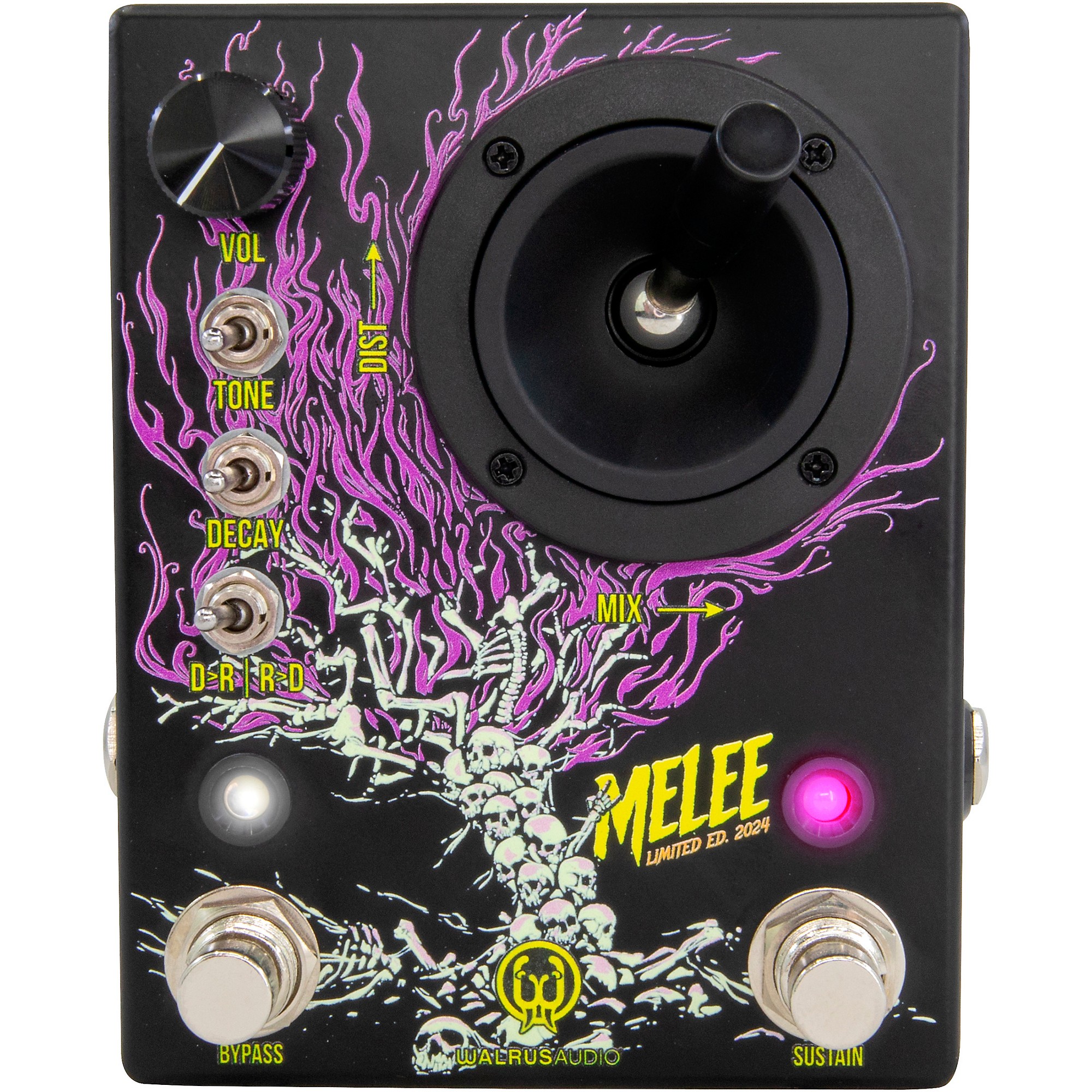 Walrus Audio Melee Wall of Noise Halloween Edition 2024 Reverb and