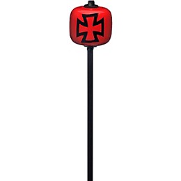 Danmar Percussion Red Cross Wood Ball Bass Drum Beater