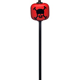 Danmar Percussion Red Skull Wood Ball Bass Drum Beater