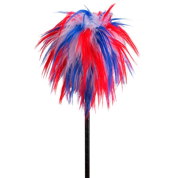 Danmar Percussion Red, White & Blue Furry Bass Drum Beater