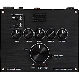 Seymour Duncan PowerStage 100 100W Stereo Guitar Power Amplifier Black