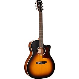 Cort GA1E Grand Regal Series Grand Auditorium Acoustic-Electric Guitar Sunburst