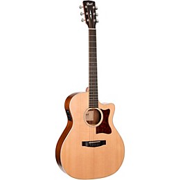 Cort GA1E Grand Regal Series Grand Auditorium Acoustic-Electric Guitar Natural