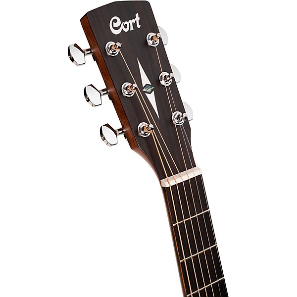 Cort GA1E Grand Regal Series Grand Auditorium Acoustic-Electric Guitar Natural