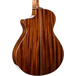 Cort Modern Masterpiece Series Concert Acoustic-Electric Guitar Transparent Black