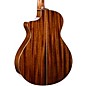 Cort Modern Masterpiece Series Concert Acoustic-Electric Guitar Transparent Black