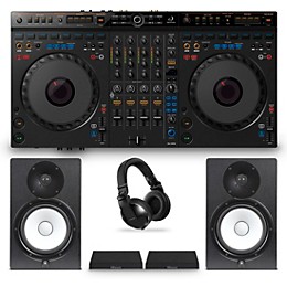 AlphaTheta DDJ-GRV6 Pro Home Bundle with Yamaha Monitors and AlphaTheta DDJ-GRV6 Pro Home Bundle with Yamaha Monitors and