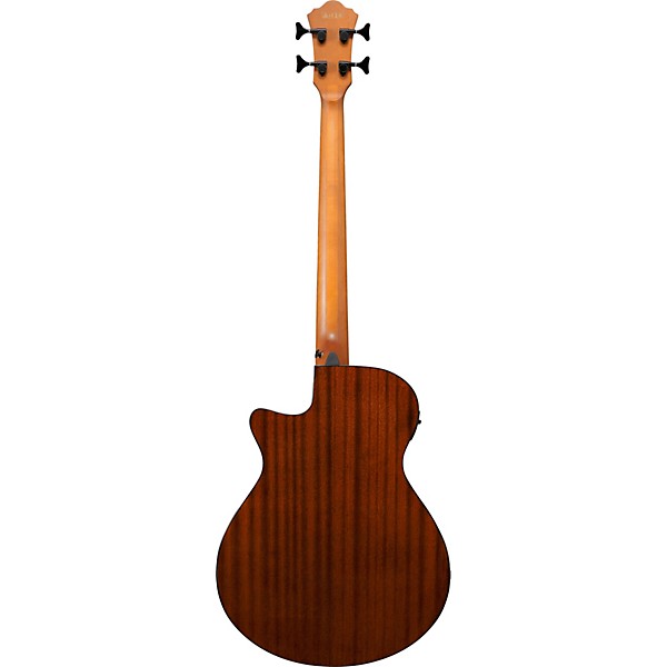 Ibanez AEGB25E Grand Concert Acoustic-Electric Bass Guitar Transparent Black Sunburst