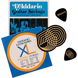 D'Addario 50th Anniversary String Bundle