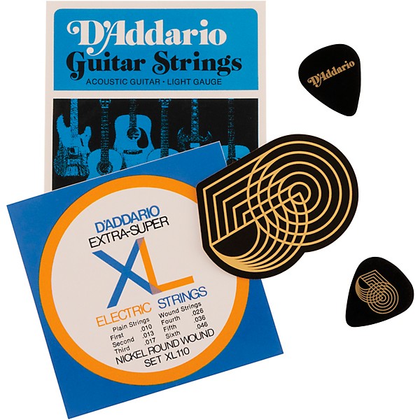 D'Addario 50th Anniversary String Bundle