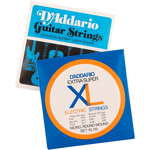 D'Addario 50th Anniversary String Bundle