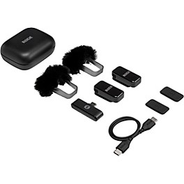 RODE Wireless Micro Ultra-Compact Wireless Microphone (USB) Black