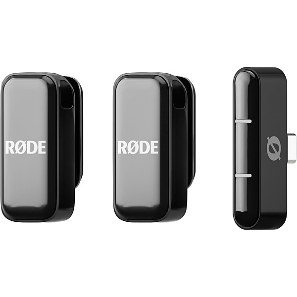 RODE Wireless Micro Ultra-Compact Wireless Microphone (USB) Black