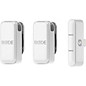 RODE Wireless Micro Ultra-Compact Wireless Microphone (Lightning) White