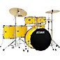 TAMA Imperialstar 6-Piece Complete Drum Set With 22" Bass Drum Electric Yellow thumbnail