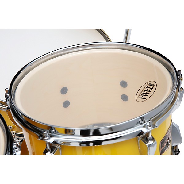 TAMA Imperialstar 5-Piece Complete Drum Set With 20" Bass Drum Electric Yellow