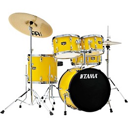 TAMA Imperialstar 5-Piece Complete Drum Set With 18" Bass Drum Electric Yellow