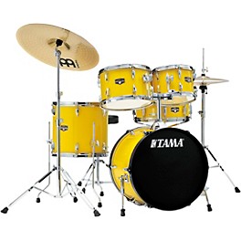 TAMA Imperialstar 5-Piece Complete Drum Set With 18" Bass Drum Electric Yellow