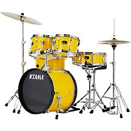 TAMA Imperialstar 5-Piece Complete Drum Set With 18" Bass Drum Electric Yellow