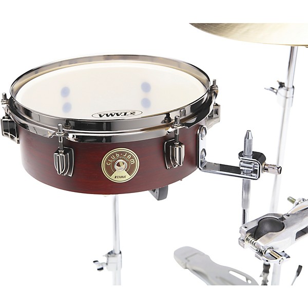 TAMA Club-JAM Pancake 4-Piece Shell Pack With 18" Bass Drum Burgundy Walnut Wrap