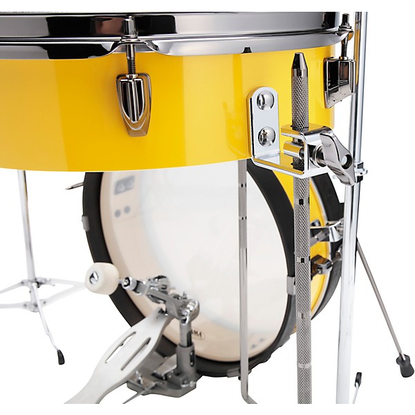 TAMA Club-JAM Pancake 4-Piece Shell Pack With 18" Bass Drum Electric Yellow